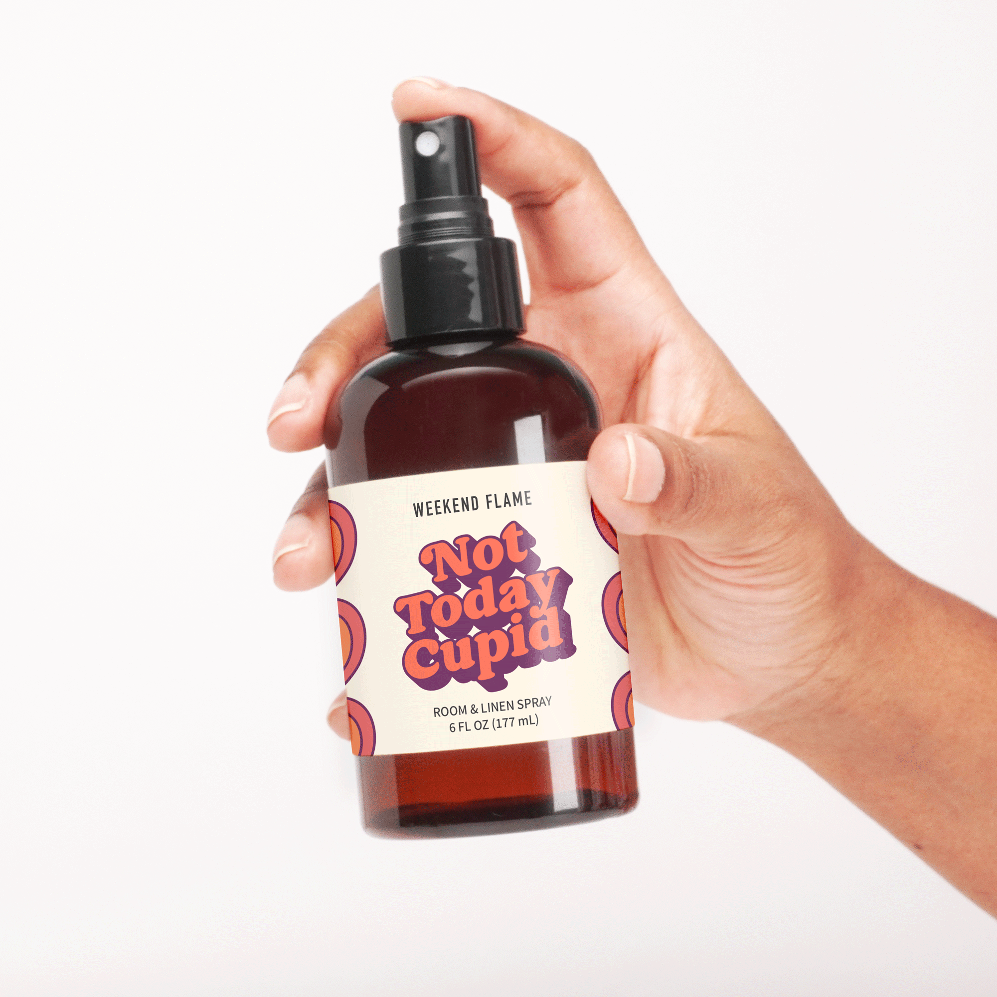 Anti Valentine's Day Room & Linen Spray Gift, Not Today Cupid, Galentine's Day