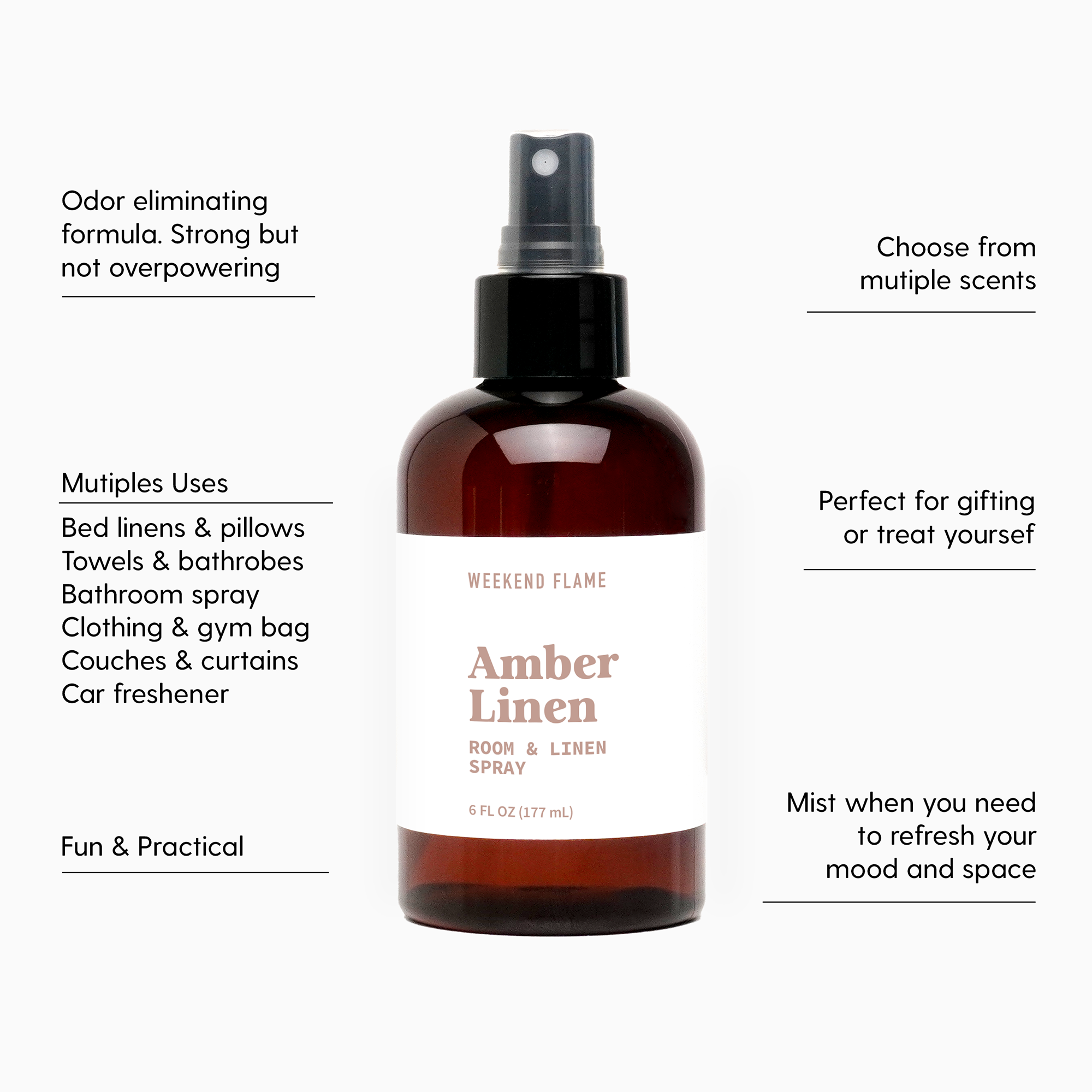 Amber Linen Room & Linen Spray