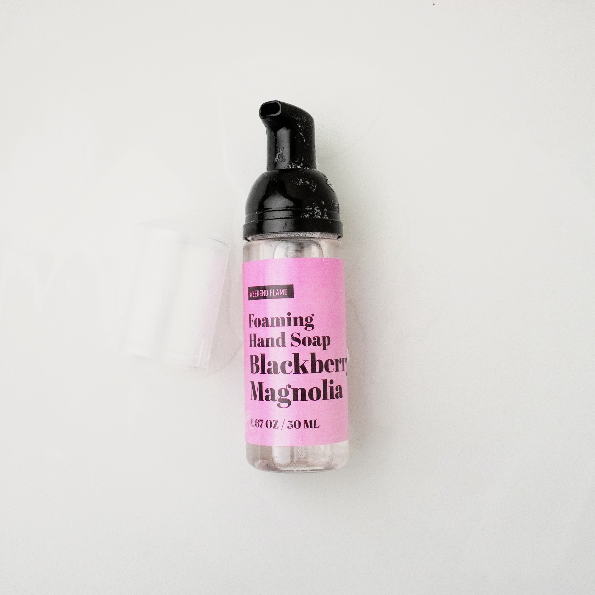 floral foaming hand soap