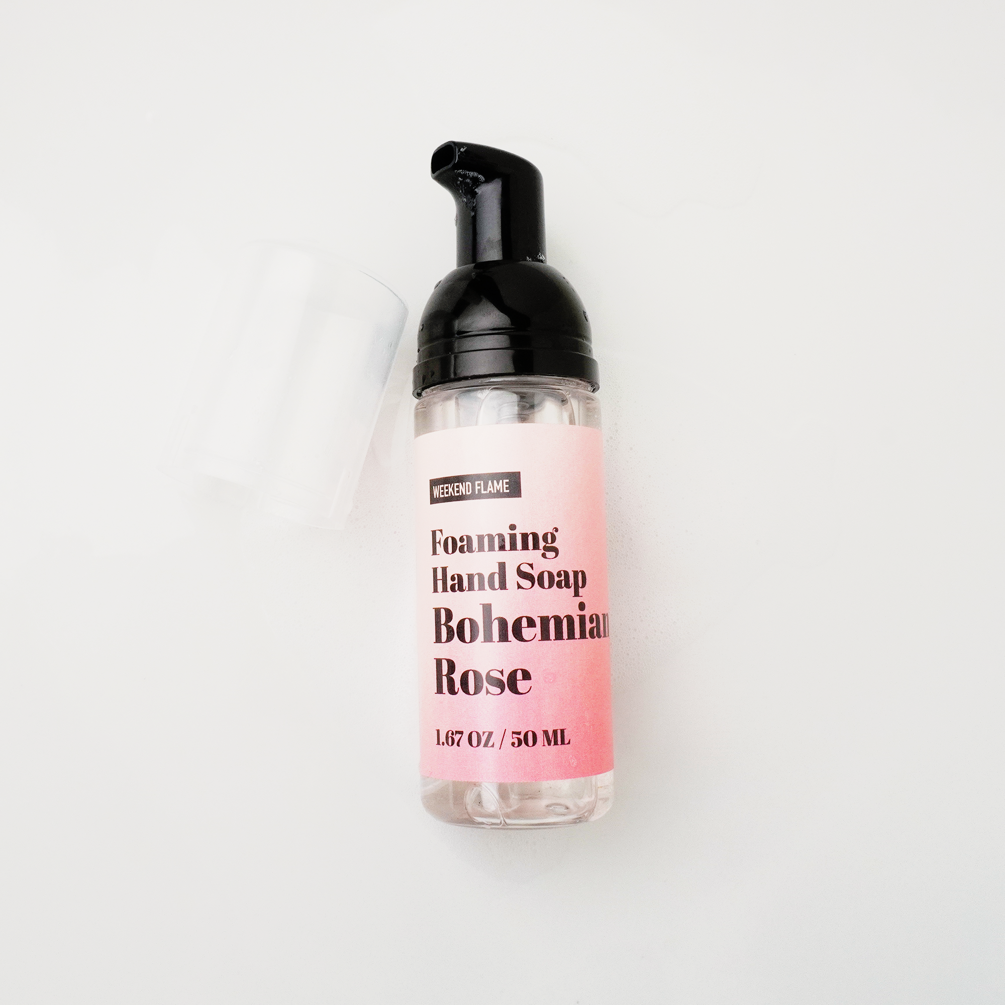 floral scented foaming hand wash