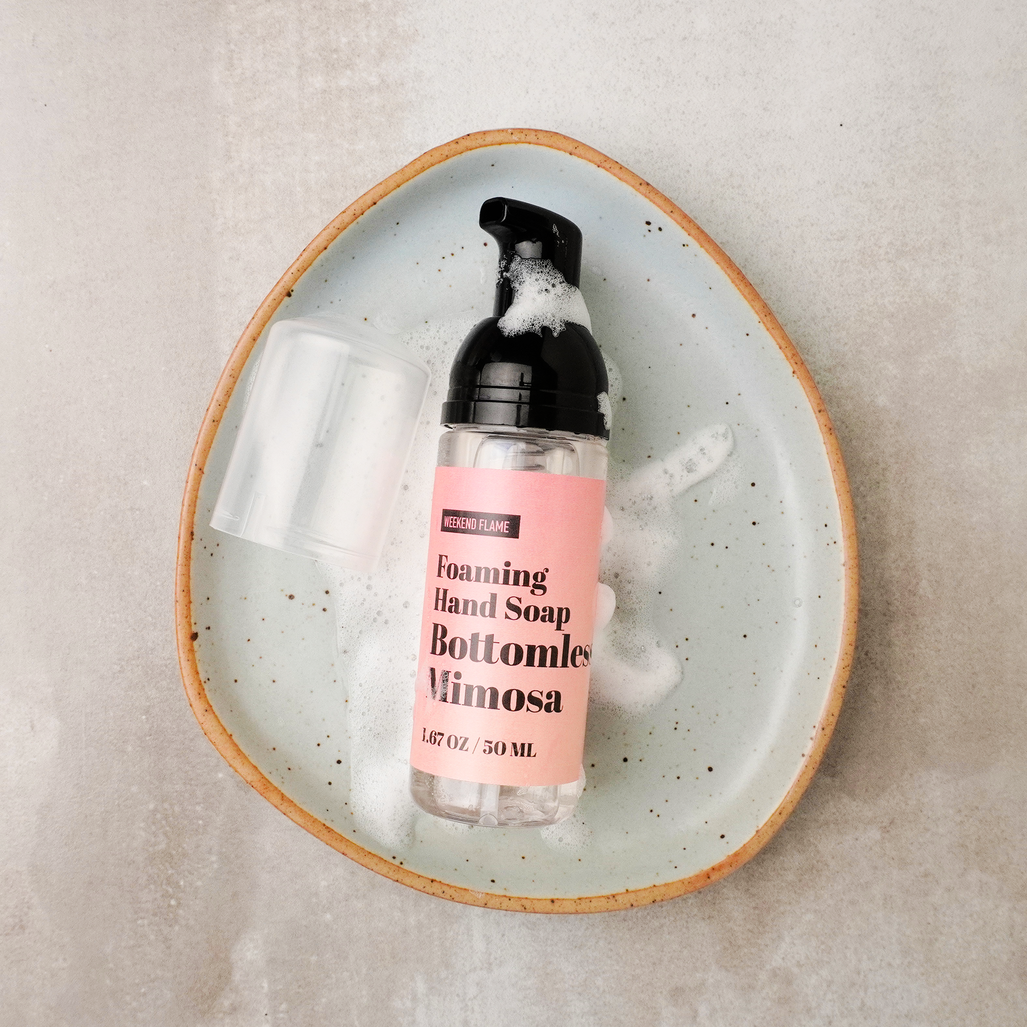 Bottomless Mimosa Travel Foaming Hand Soap