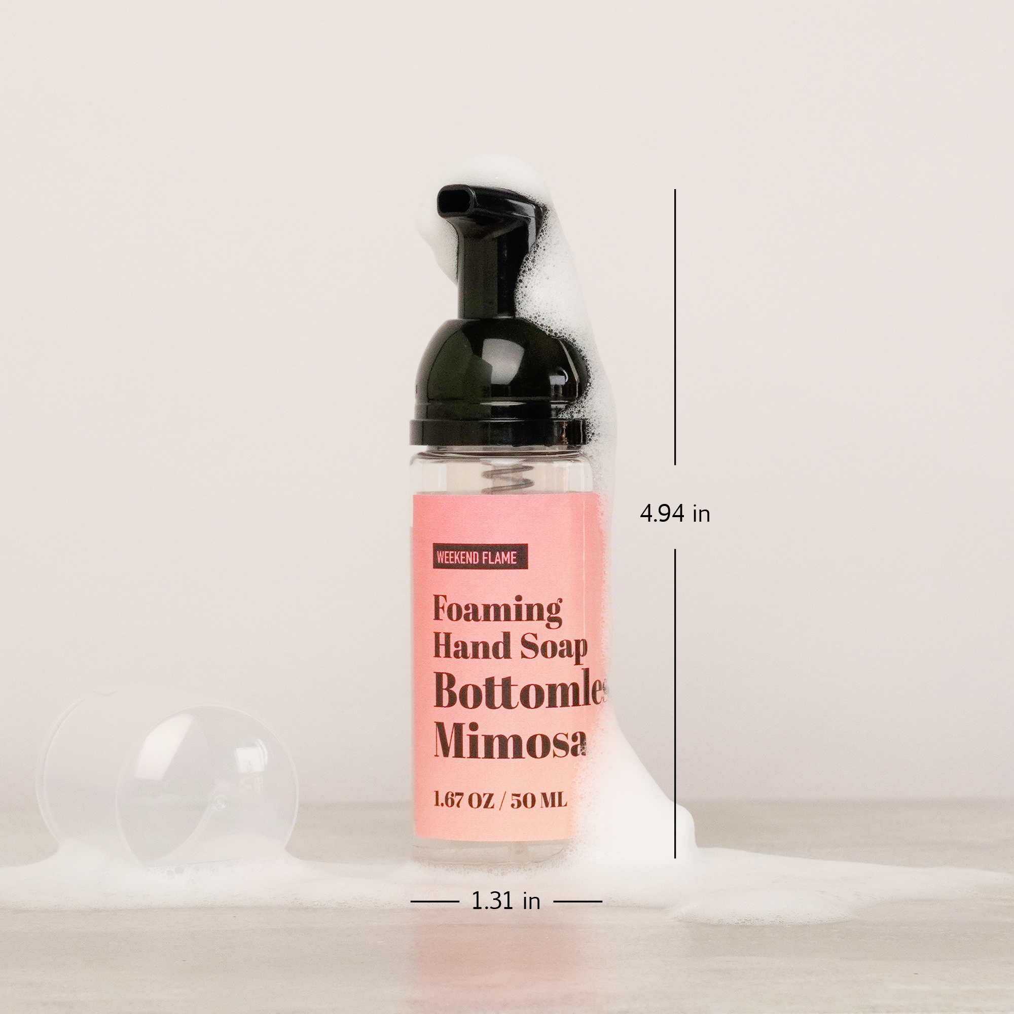 Bottomless Mimosa Travel Foaming Hand Soap
