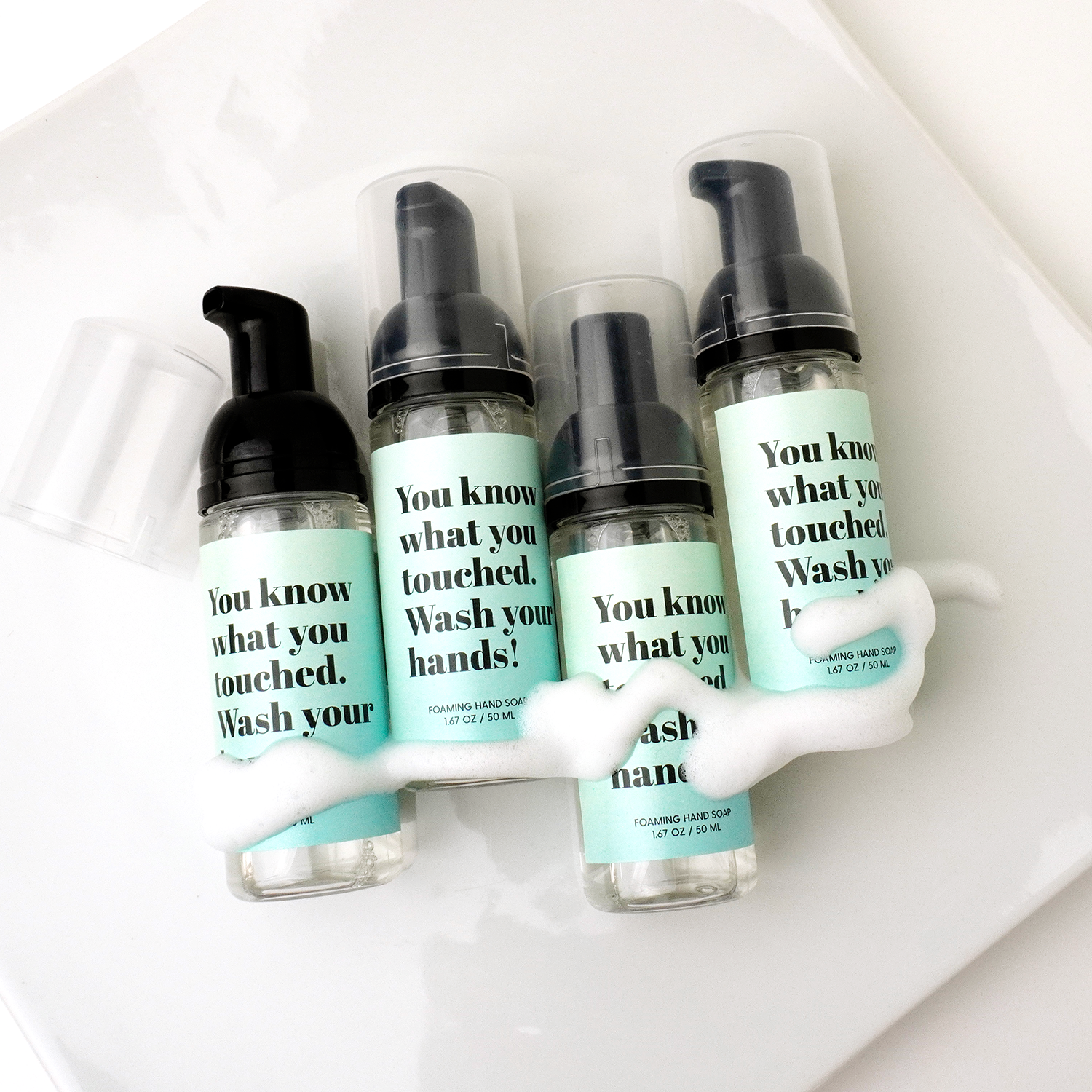 travel foaming hand wash