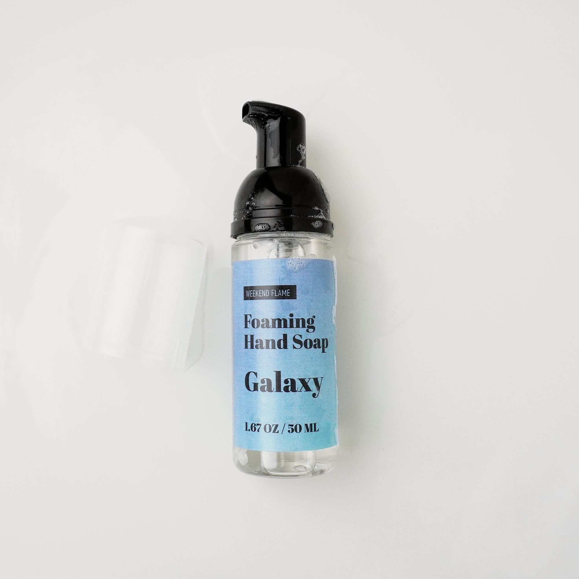 unisex masculine travel foaming hand soap
