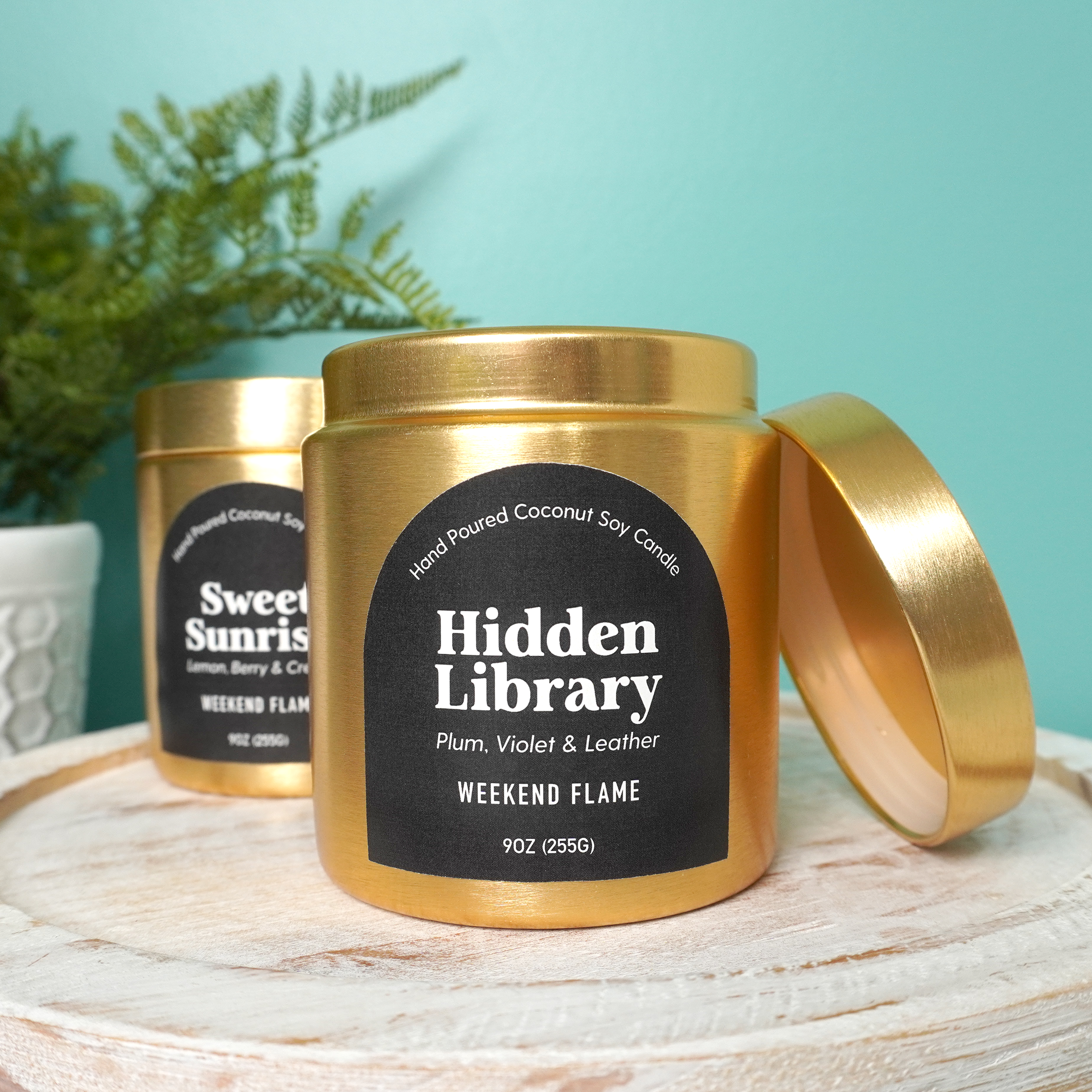 Scented Candles Luxury Candle Gift Coconut Soy Wax