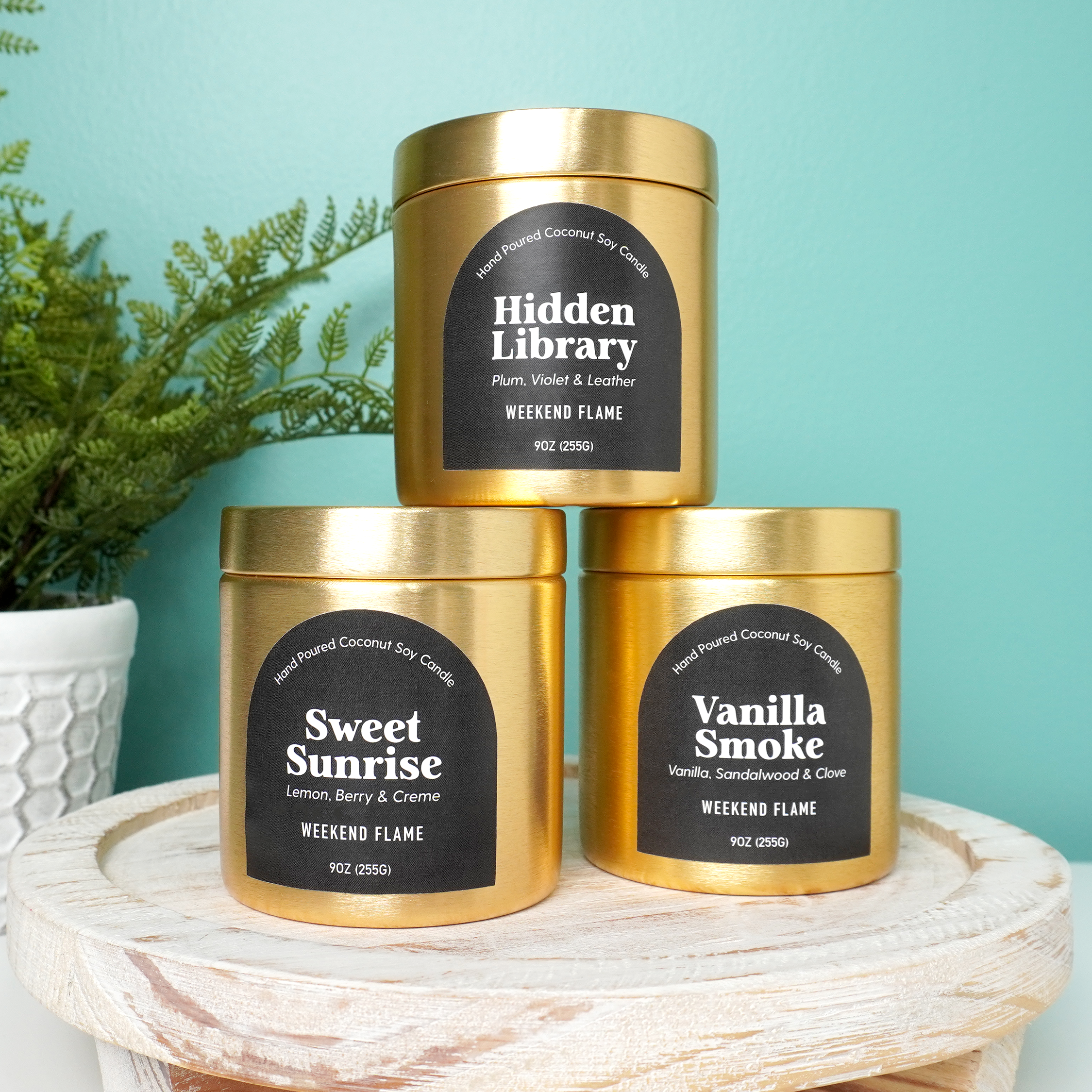 Holiday Present Scented Candles Luxury Candle Gift
