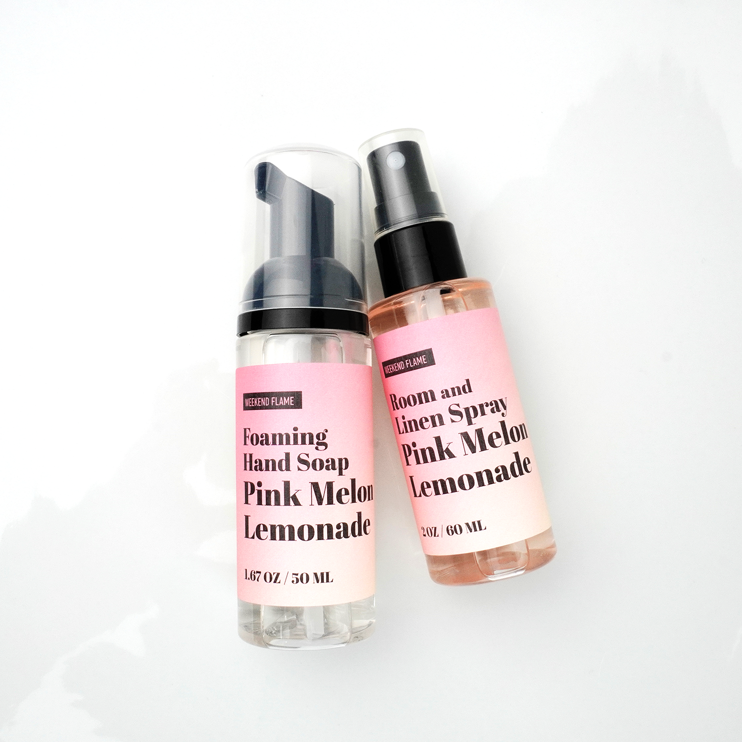 Pink Melon Lemonade Travel Foaming Hand Soap