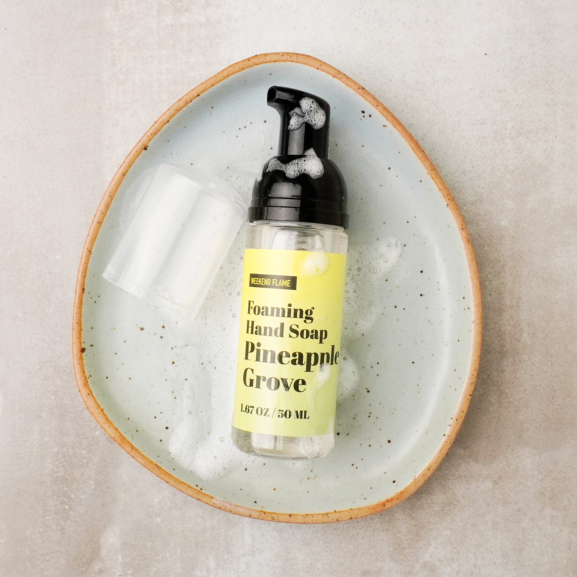 Pineapple Grove Travel Foaming Hand Soap