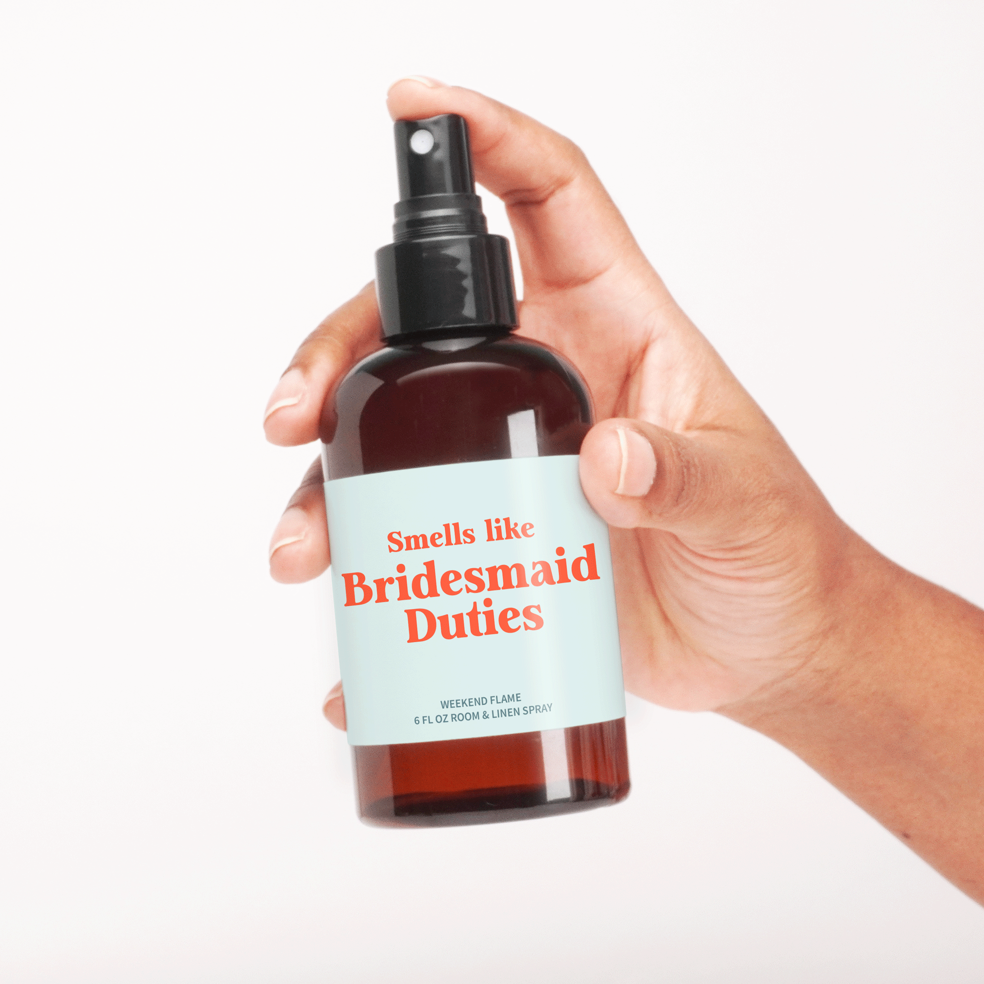 smells like bridesmaid duties room and linen spray