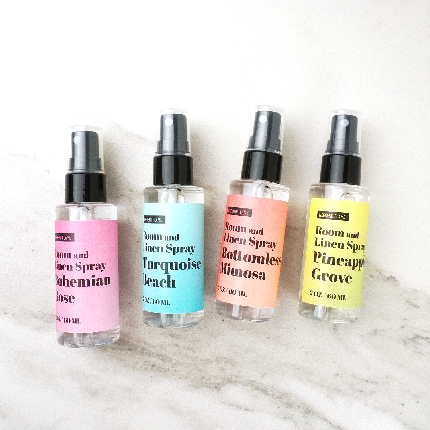 assorted mini room spray air freshener travel size