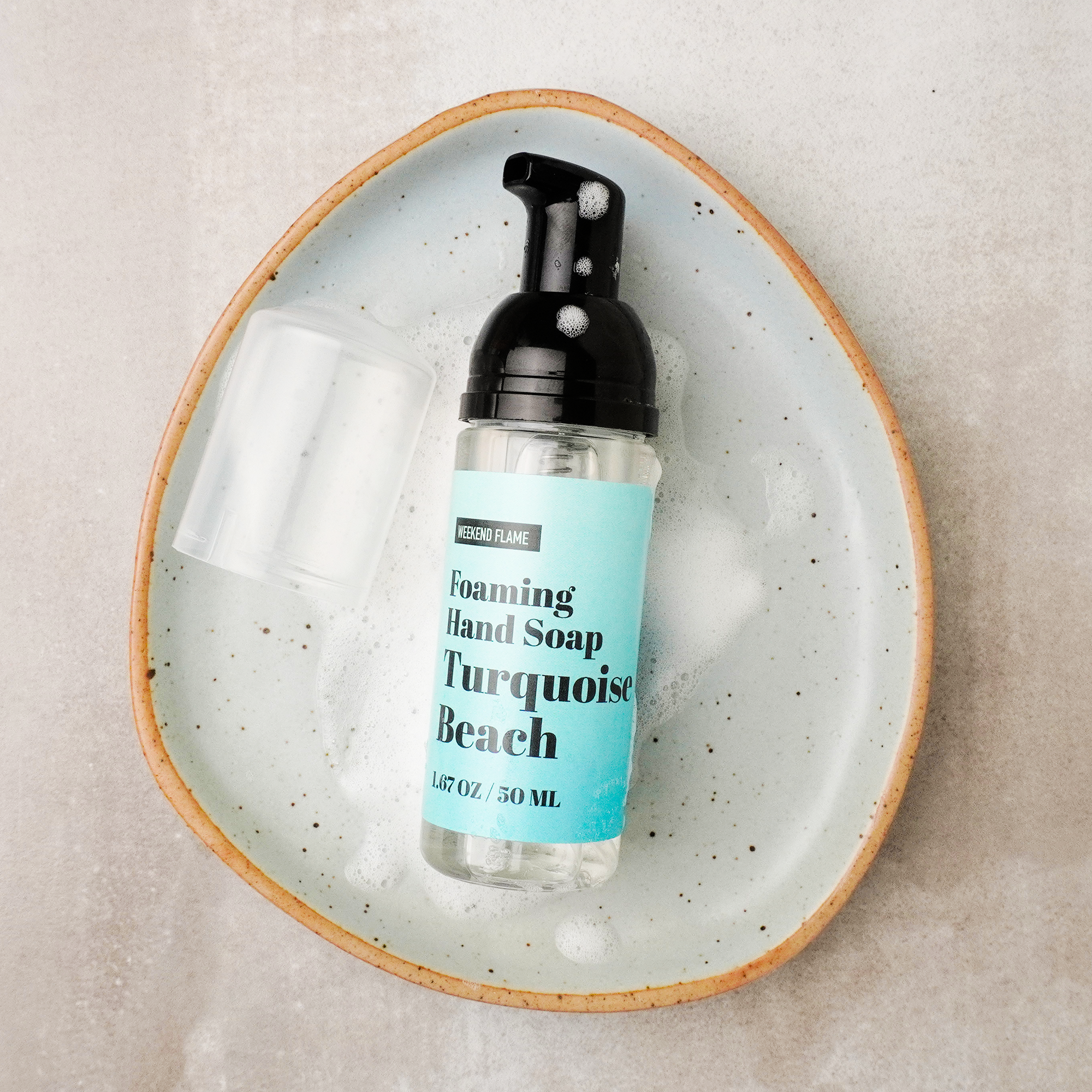 Turquoise Beach Travel Foaming Hand Soap