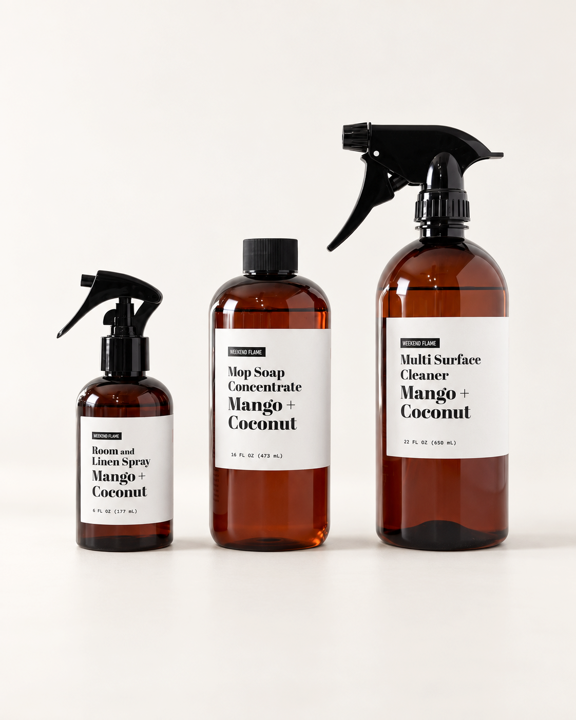 The Whole Refresh | Mop Soap, Room Spray + All Purpose Cleaner Bundle