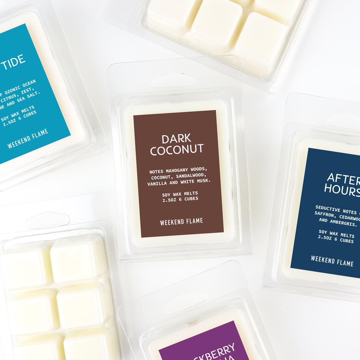 Dark Coconut Soy Wax Melts