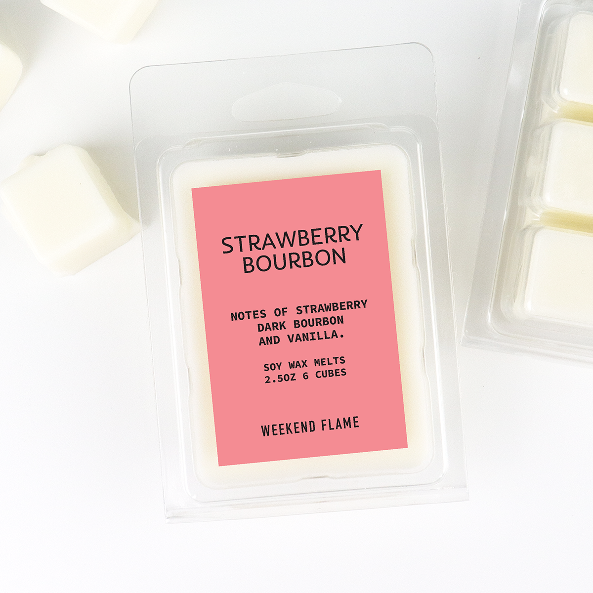 Strawberry Bourbon Soy Scented Wax Melts