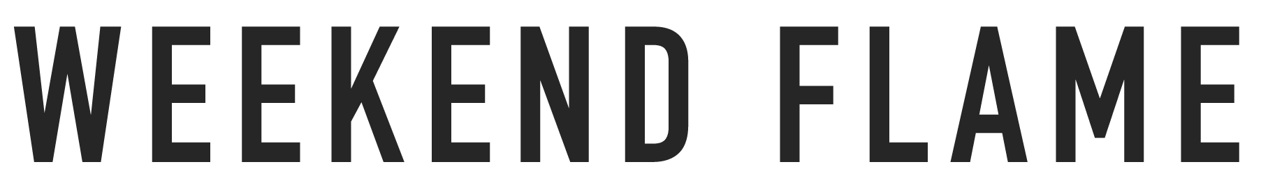 Weekend Flame Home Fragrance Logo